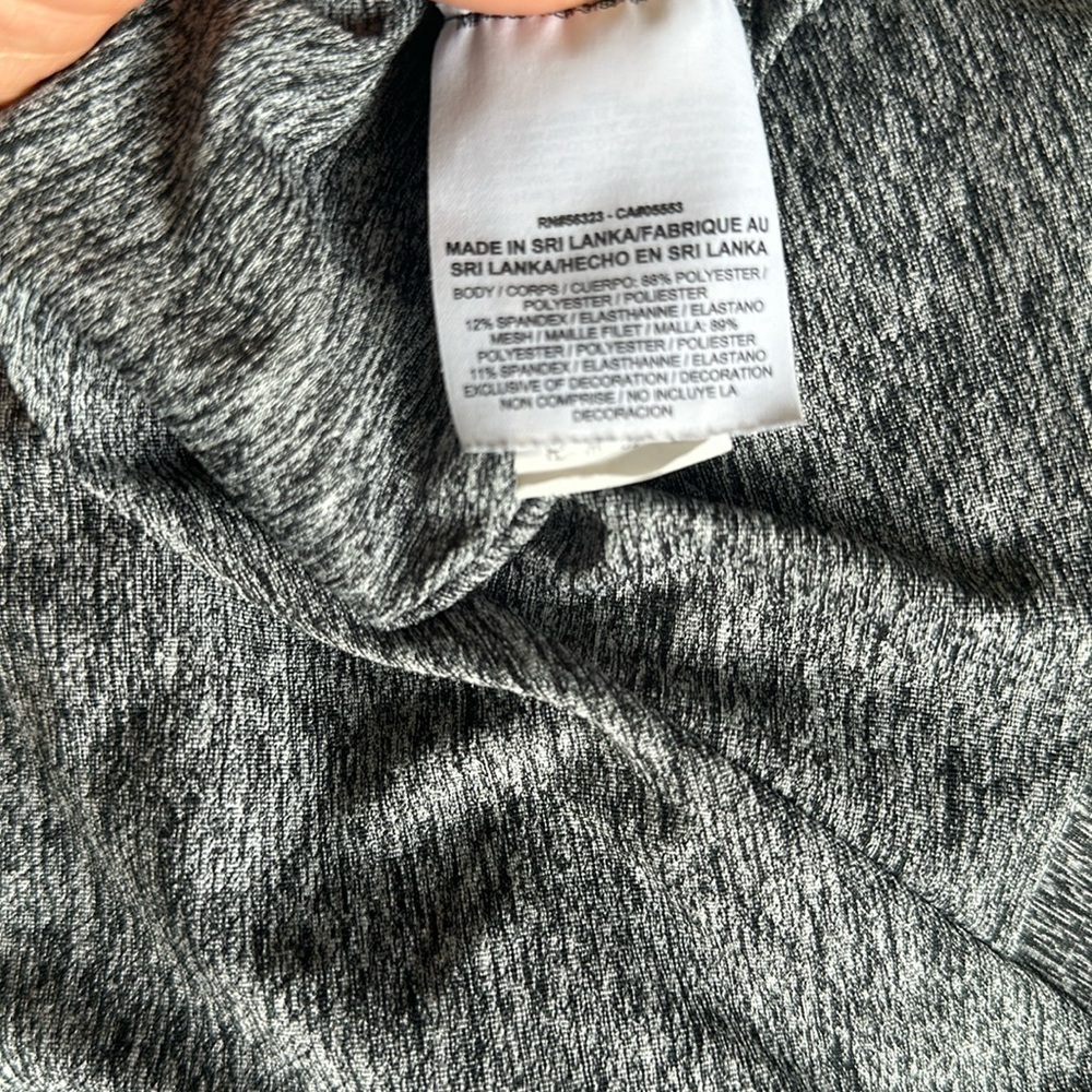 NBA Nike Navy Dri FIT 3/4 Zip Sweatshirt - Picture 9 of 9